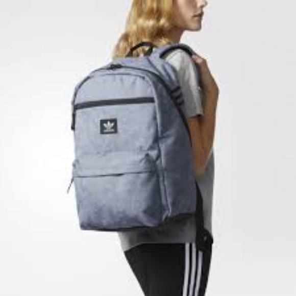 gray adidas national backpack